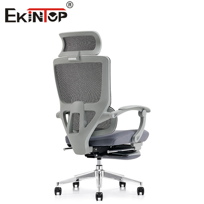 De standaard Rugpijn van Gray Office Mesh Chair For met de Plaatsing van de Gietmachineshoofdsteun