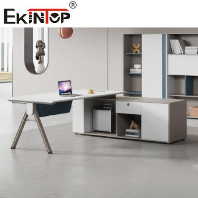 Van het de Vormbureau van luxe de Verlengbare L van de de Lijst Uitvoerende Manager aangepaste Grootte Desk