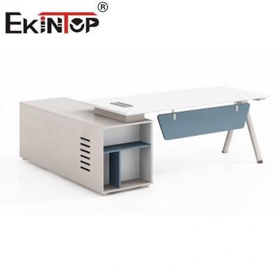 Van het de Vormbureau van luxe de Verlengbare L van de de Lijst Uitvoerende Manager aangepaste Grootte Desk