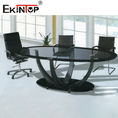 SGS Black Glass Conferentietafel Verbeter professioneel imago Toon zakelijke smaak