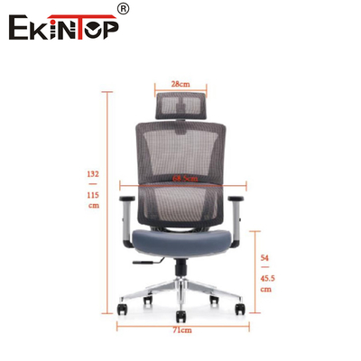 Zeg afscheid van rugpijn Ergonomische kantorenstoel voor houdingsondersteuning