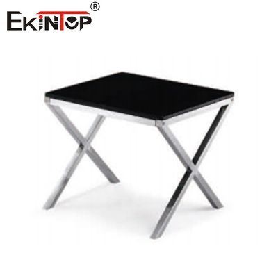 Contemporary Chique Glas en Staal Koffietafel Woonkamer Meubelen