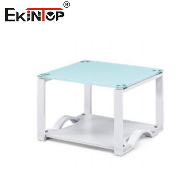 Contemporary Chique Glas en Staal Koffietafel Woonkamer Meubelen