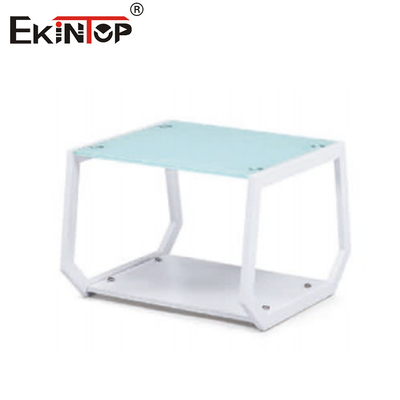 OEM Contemporary Glamour Glas En Chrome Koffietafel Voor Slank Verfijning