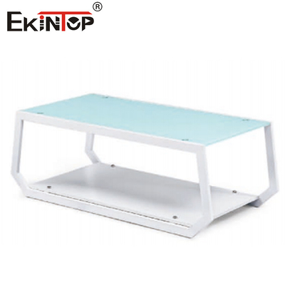 OEM Contemporary Glamour Glas En Chrome Koffietafel Voor Slank Verfijning