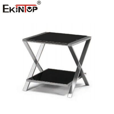 Woonkamer Zwart Koffie Theetafel Glasvezel Gewapende Beton Custom Simply Style