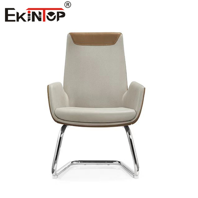 Moderne design stijl PU leer eetstoelen Moderne met metalen benen