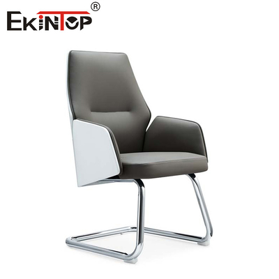 OEM PU lederen eetstoelen met metalen benen