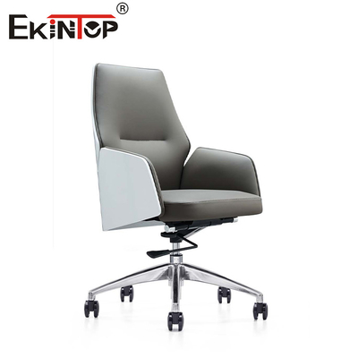 OEM PU lederen eetstoelen met metalen benen