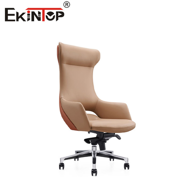 High Back PU Leer Executive Boss Office Chair Ultieme comfort en ondersteuning