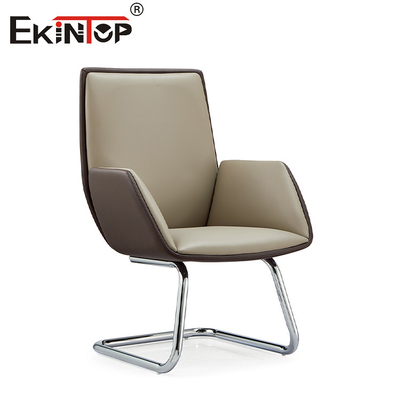 High Back Pu Swivel Executive Leer kantoor stoel Voor woonkamer