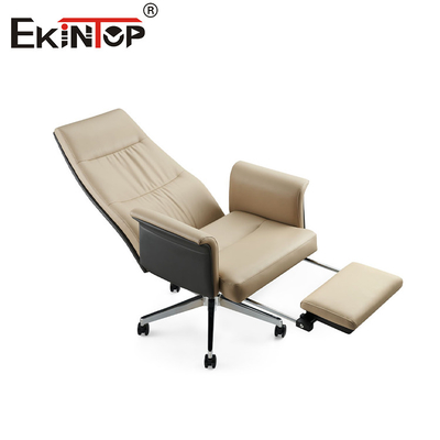 Ergonomische Executive Multi Function Lederoffice Chair High Density Moulded Foam