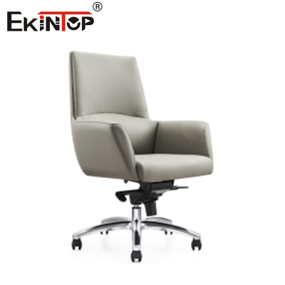 Op maat gemaakte kantoor ergonomische PU leer stoel Computer bureau stoel