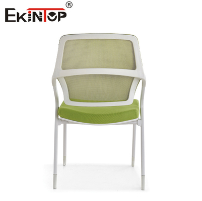 Opvouwbare moderne Green Mesh Training Chair voor kantoorgebouwen