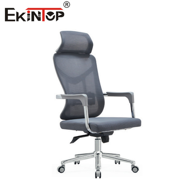 High-Back Mesh Office Chair met armleuningen draaiwielen en verstelbare hoogte