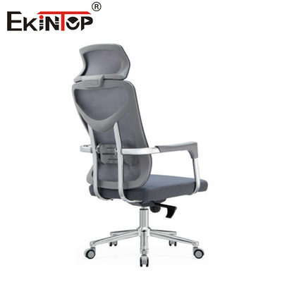 High-Back Mesh Office Chair met armleuningen draaiwielen en verstelbare hoogte