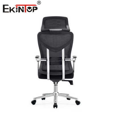 High-Back Mesh Office Chair met armleuningen draaiwielen en verstelbare hoogte