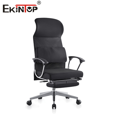 High-back Mesh Office Chair met ergonomische lendensteun en hoofdsteun