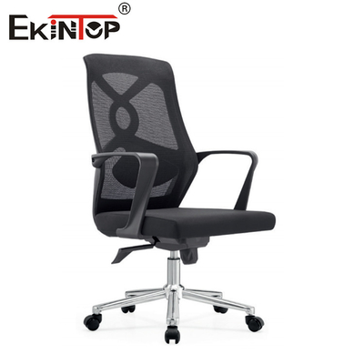 Ergonomische verstelbare draaistol Comfortabele meskantoorconferentie stoel