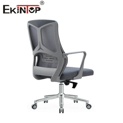 Moderne mesh comfortabele armsteun draaibare kantoorstoelen met wiel