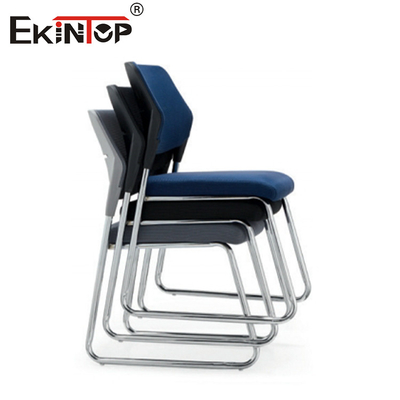 Stapelbare plastic back-office bezoeker training stoel zonder wielen