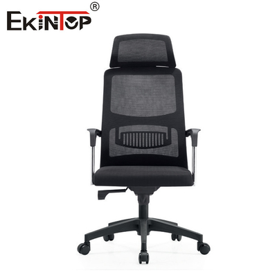 Ergonomische kantoorstoel met hoge ruggelen met wielen Moderne stijl