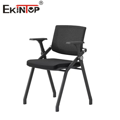 Zwarte trainingsstoelen met armleuningen voor leren en trainen