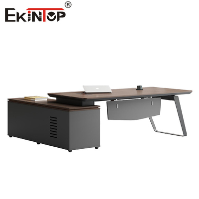 Moderne stijl kantoor bureau met opslagkast aanpasbaar