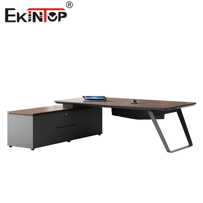 Moderne stijl kantoor bureau met opslagkast aanpasbaar