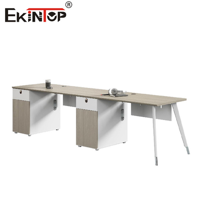 Fabrikant Moderne modulaire kantoormeubelen Werkstation 2, 4, 6 zitplaatsen
