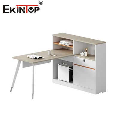 Office werkstation bureau met partitie en aanhangsel kabinet Moderne stijl