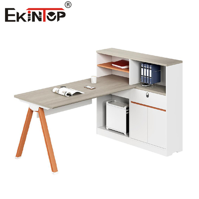 Office werkstation bureau met partitie en aanhangsel kabinet Moderne stijl