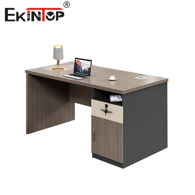 Bedrijfsmeubelen Moderne houten kantoorcomputer bureau werkstation