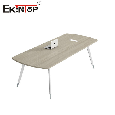 Moderne vergaderruimte tafel kantoormeubilair Houten vergaderruimte tafel
