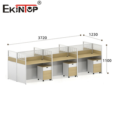 Fabriek Direct Verkoop Werknemer Werkstation met Privacy Screen Partition