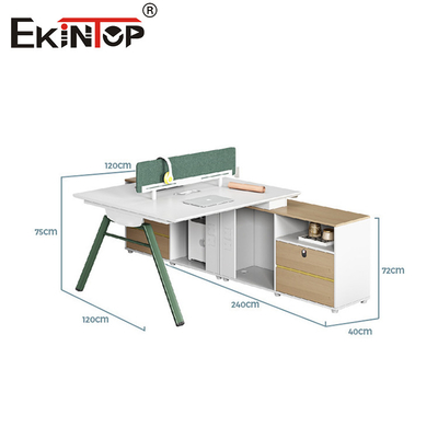 Moderne werkstation Steel Leg Base Office Desk Meubels Metalen Modulaire