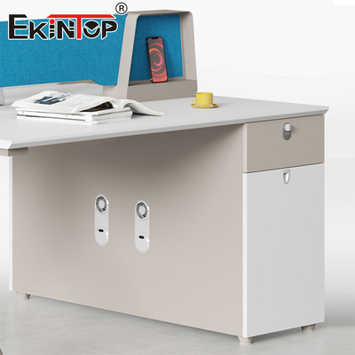 Modieuze stijl Werknemer werkstations Computer bureau Korting