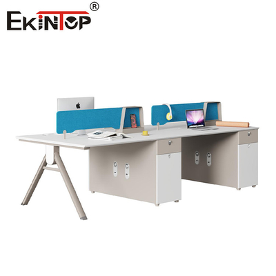 Modulaire 4-persoons werkstation kantoormeubelfabriek