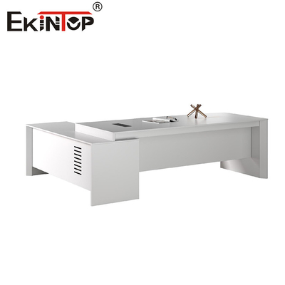 Stijlvol modern ontwerp Witte Executive Office Schrijftafel Office Table