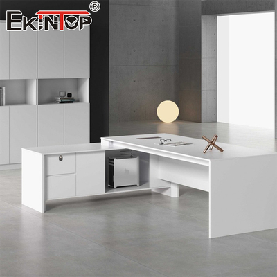 Aanpasbare houten tafel kantoor bureau meubilair fabriek moderne stijl