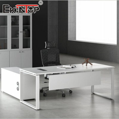 Fabrikant Uitvoerend kantoor bureau Witte moderne stijl Houten materialen