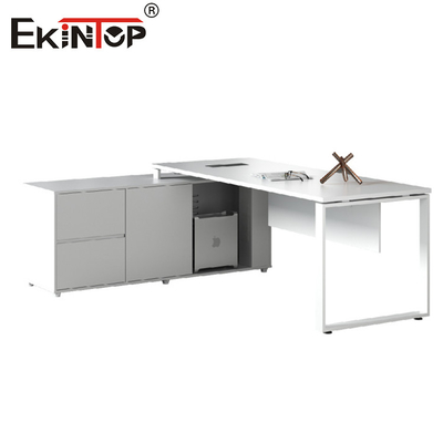 Moderne stijl Witte kantoor bureau medewerkers Tafel Direct fabrikant