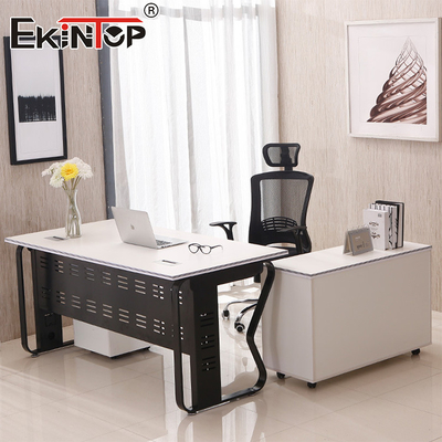 Moderne stijl Home Office Desk Designer Desk Met Kasten