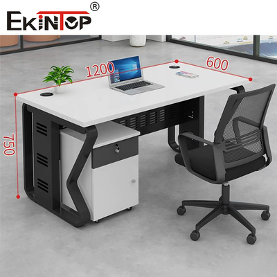 Kleine werknemer bureau Uitvoerend kantoor bureau Bedrijfsstijl Solid oak bureau