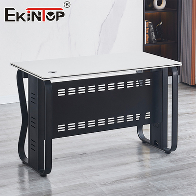 Afslag Wit Executive Employee Desk Moderne stijl Solid Oak Desk