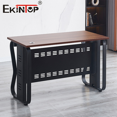 Ergonomisch ontwerp Minimalistisch kantoor bureau Computer bureau van massief hout