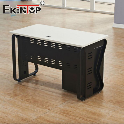 Zwart Aanpasbaar Klein Werknemer Desk Home Solid Wood Computer Desk