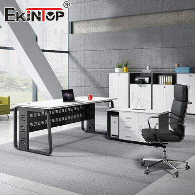 Industrial-Style Manager Desk Custom Office Ruimtes Commercieel bureau