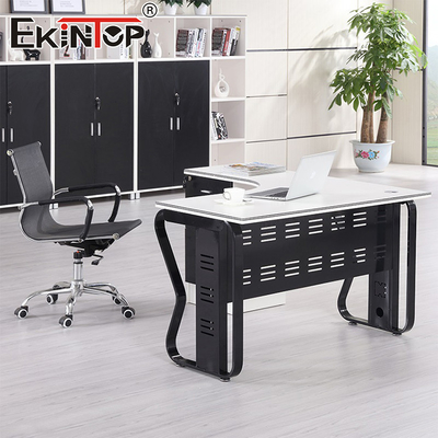 Office Desk Computer Desk Houten hoek bureau Industriële stijl Werknemer bureau