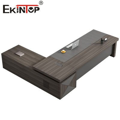 Classic Style CEO Desk Groot bureau met laden Houten materiaal
